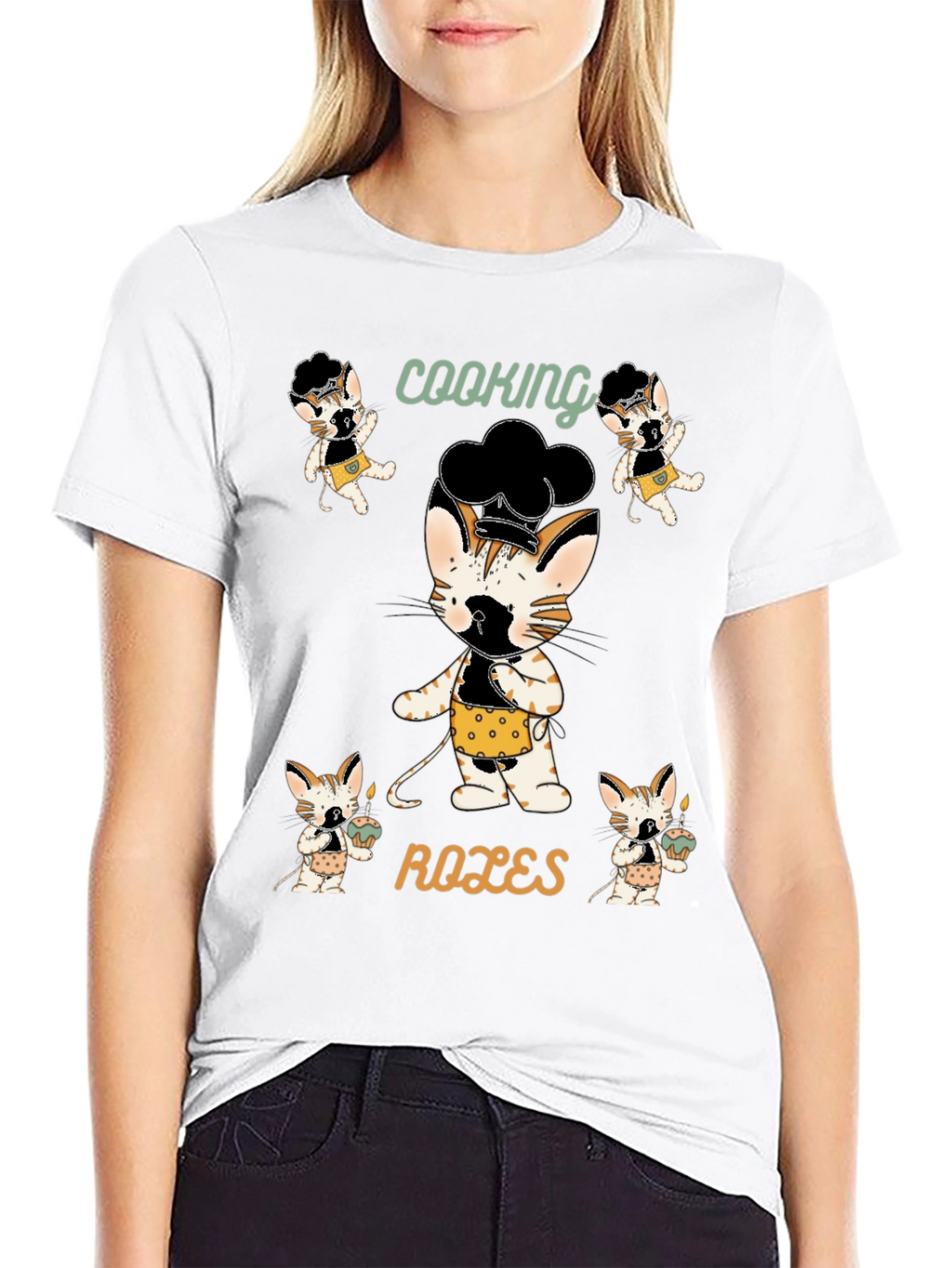 Cooking Cat T-Shirt