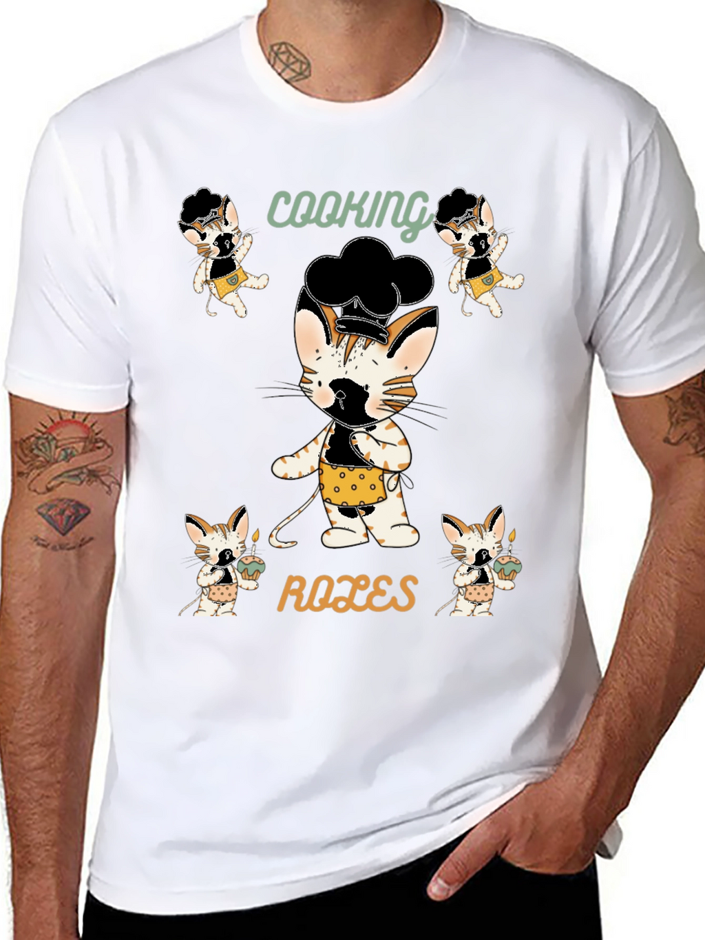 Cooking Cat T-Shirt