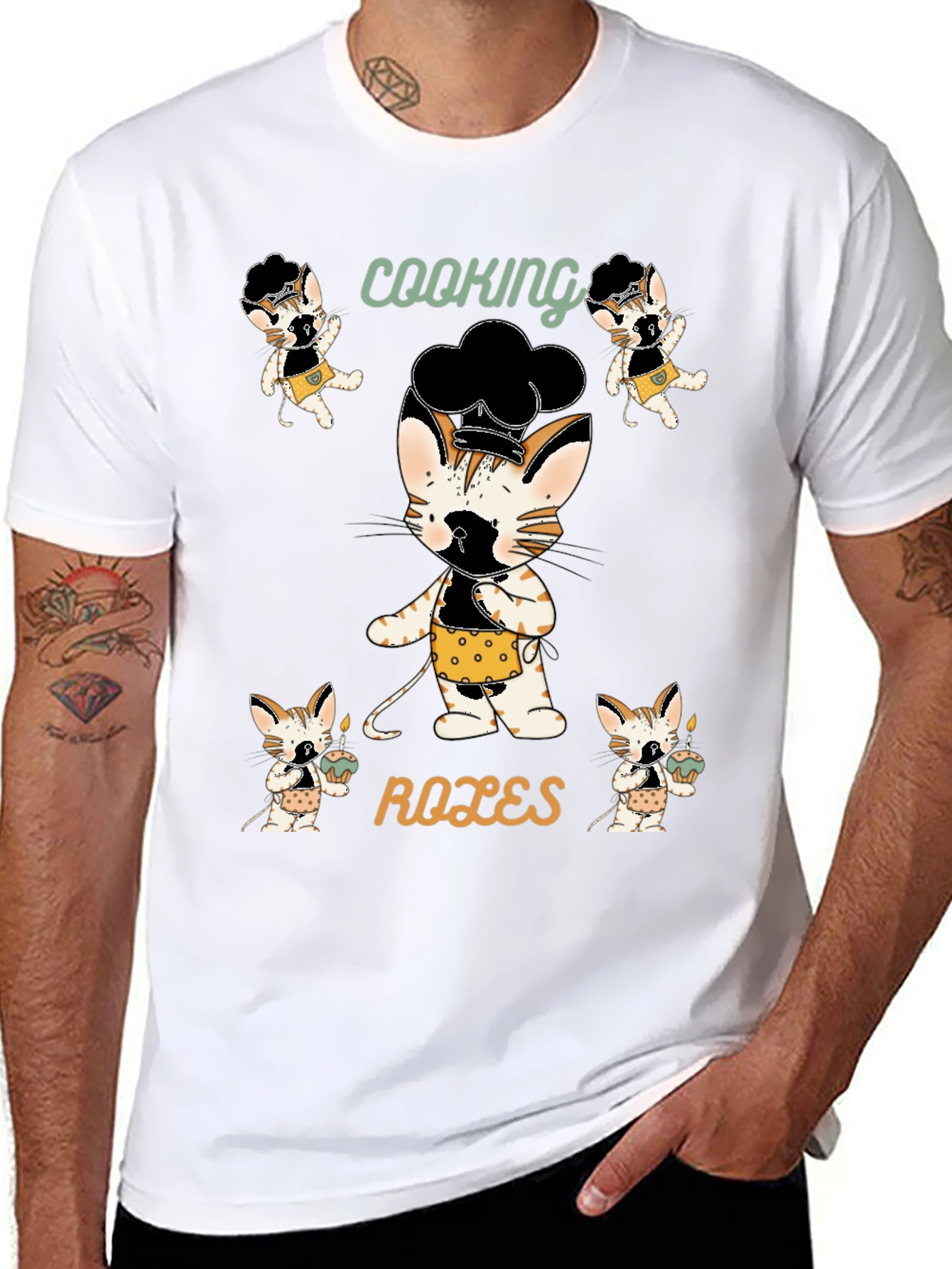 Cooking Cat T-Shirt