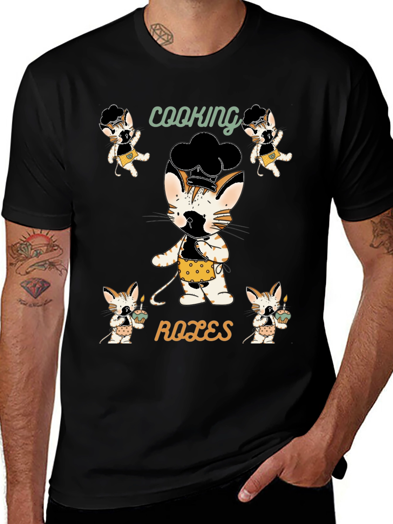 Cooking Cat T-Shirt