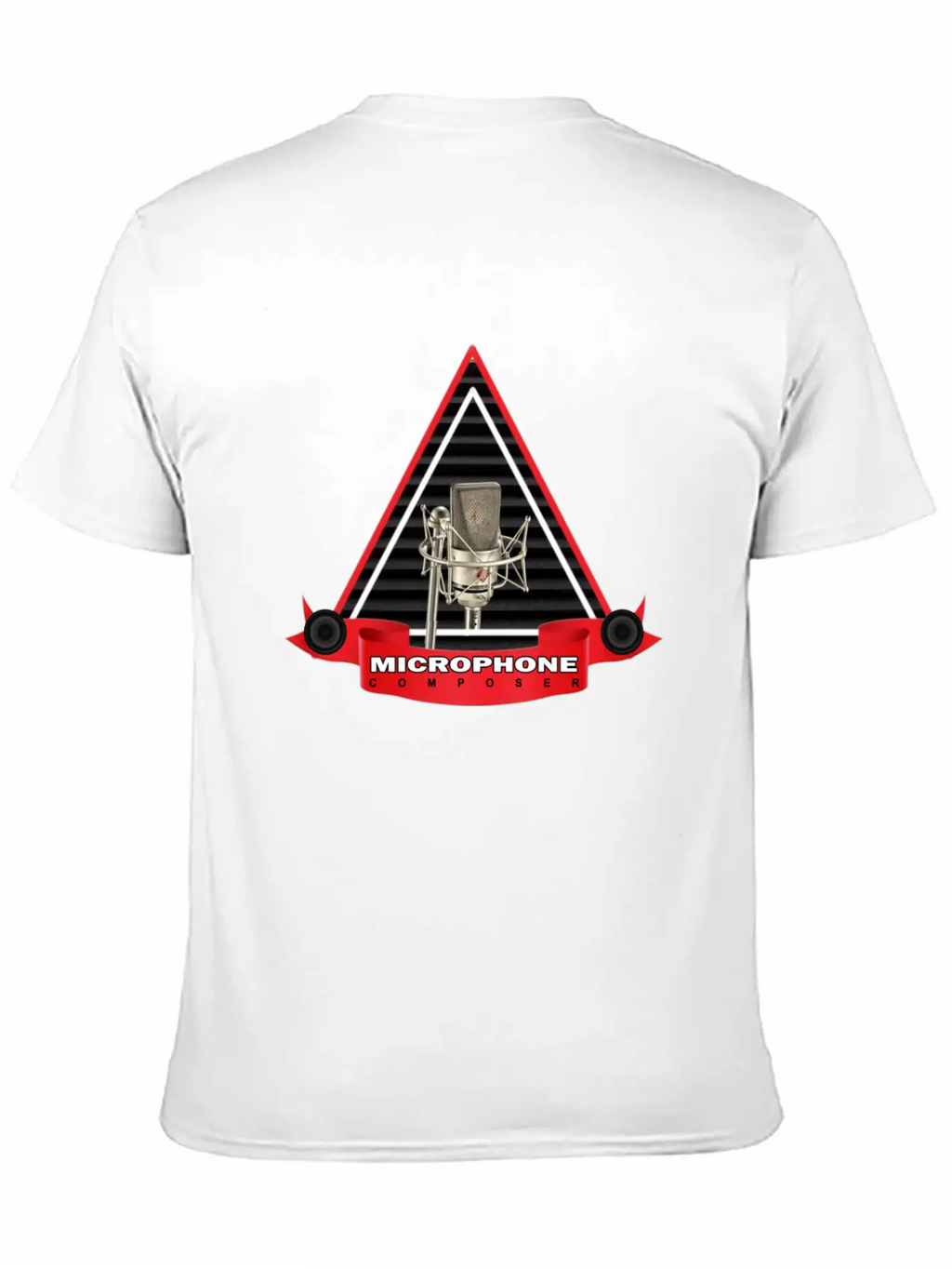 MIC_COMPOSER_DESIGN Stylish Everyday T-Shirt – Unisex Basic Cotton Tee