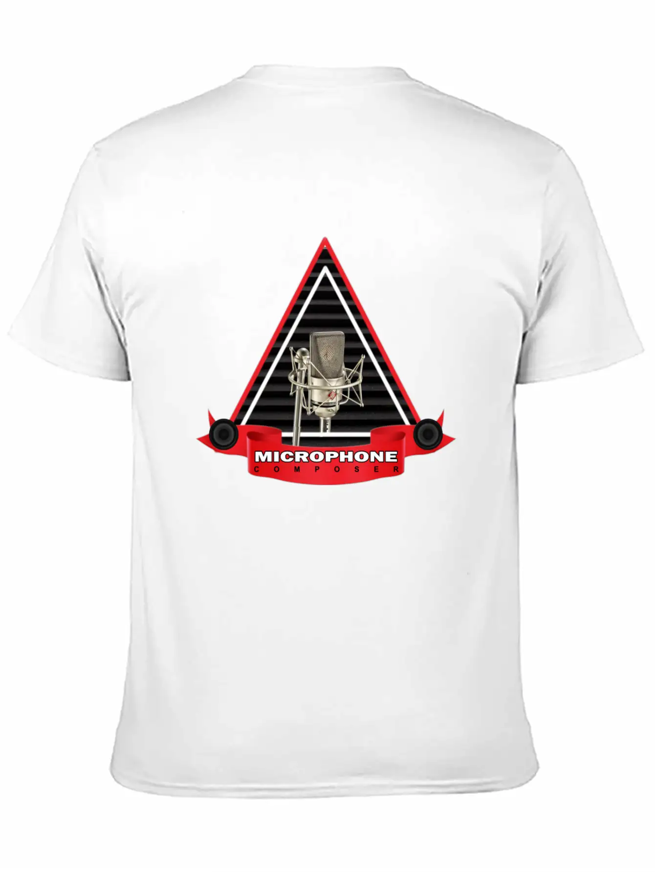 MIC_COMPOSER_DESIGN Stylish Everyday T-Shirt – Unisex Basic Cotton Tee