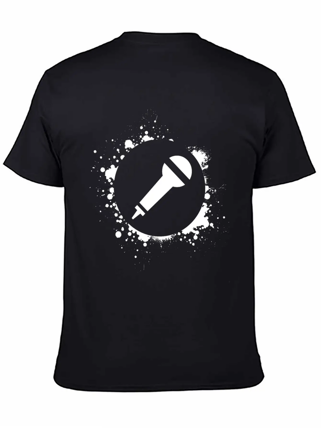 Micro Microphone Singing Essential Cotton Tee For Daily Outfits – Unisex Style