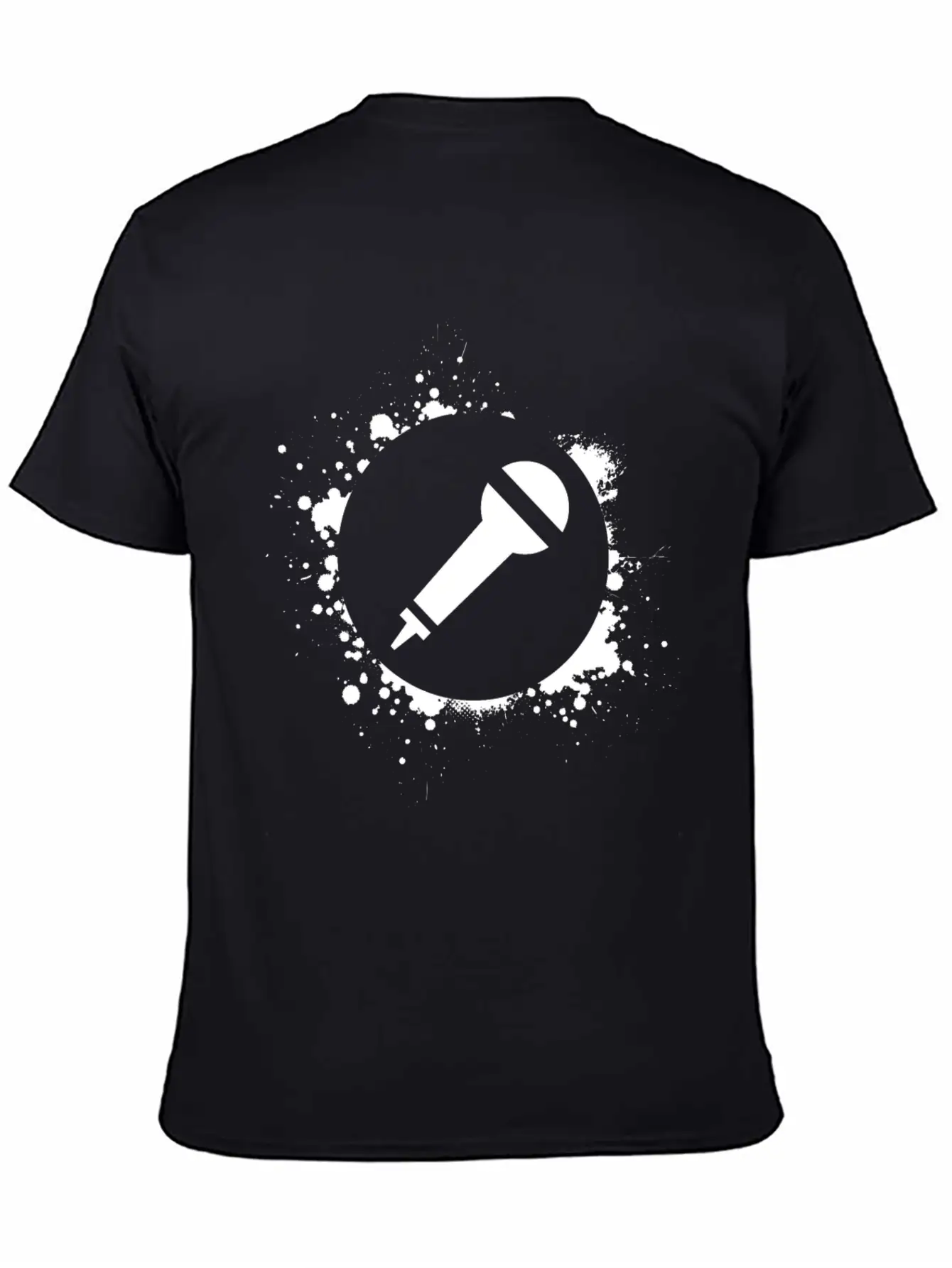 Micro Microphone Singing Essential Cotton Tee For Daily Outfits – Unisex Style