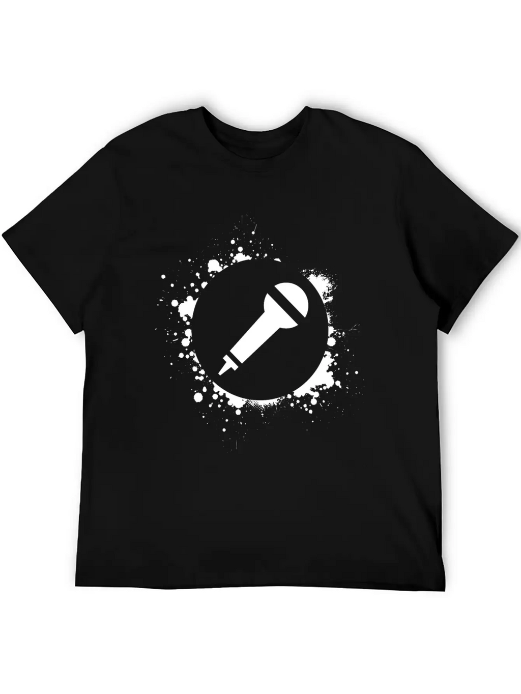 Micro Microphone Singing Essential Cotton Tee For Daily Outfits – Unisex Style