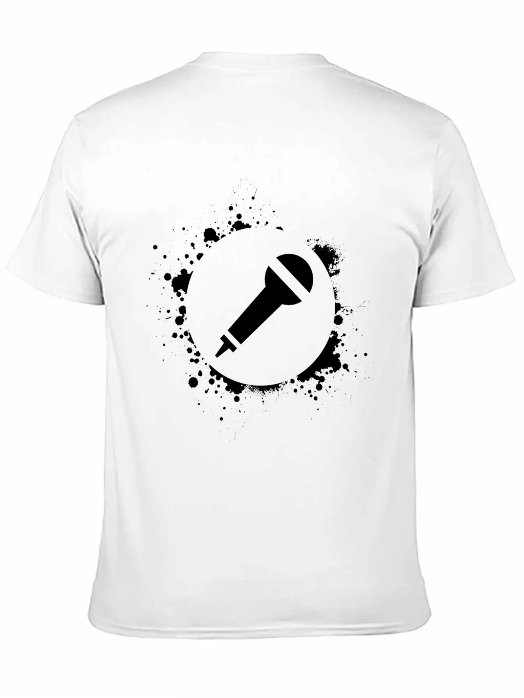 Micro Microphone Singing Essential Cotton Tee For Daily Outfits – Unisex Style