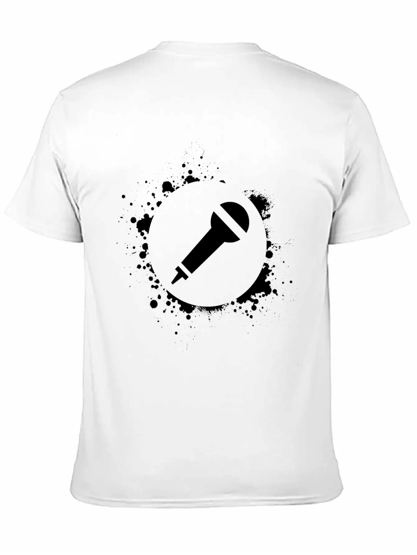 Micro Microphone Singing Essential Cotton Tee For Daily Outfits – Unisex Style