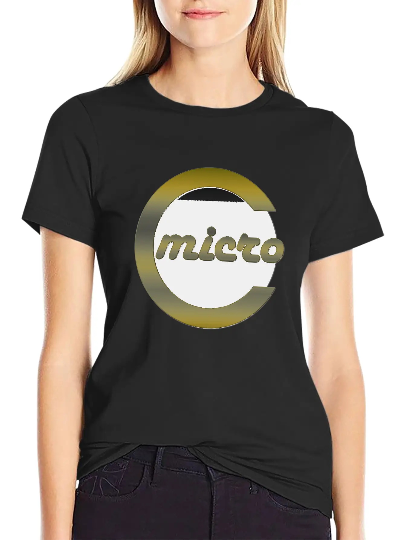 Microcoin Silver G 3D T Breathable Soft Cotton T-Shirt – Timeless Casual Look