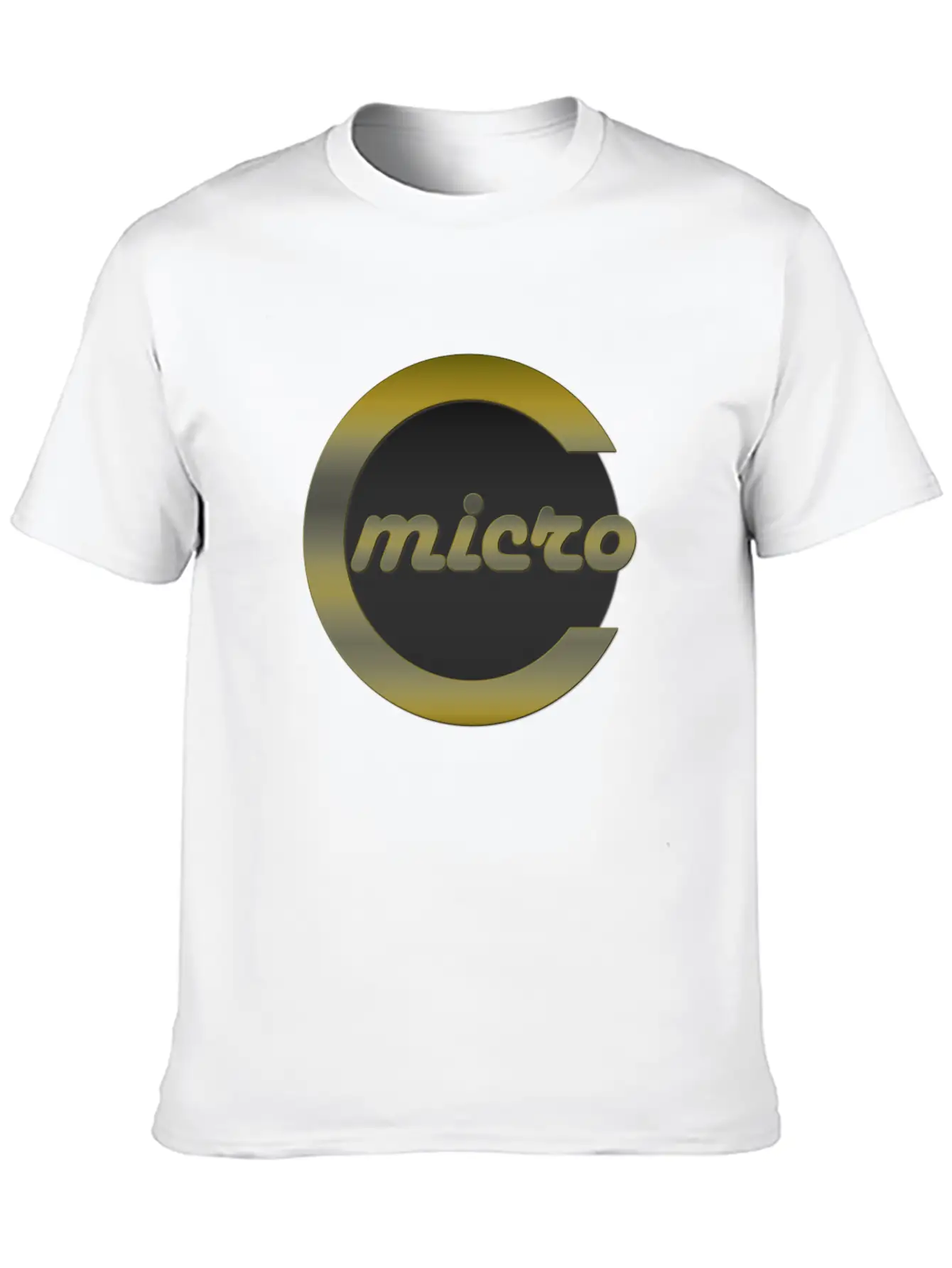 Microcoin Silver G 3D T Breathable Soft Cotton T-Shirt – Timeless Casual Look
