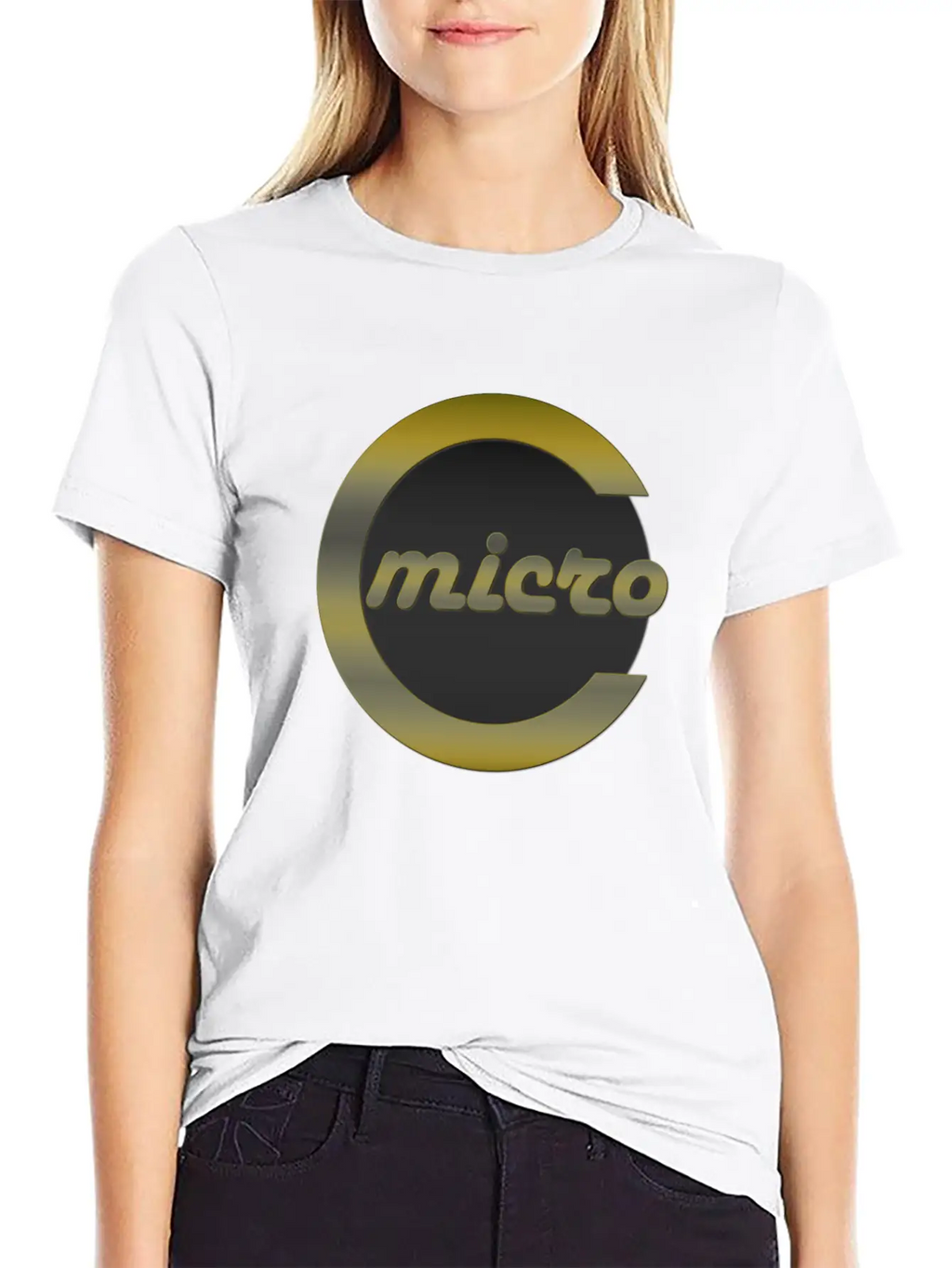Microcoin Silver G 3D T Breathable Soft Cotton T-Shirt – Timeless Casual Look