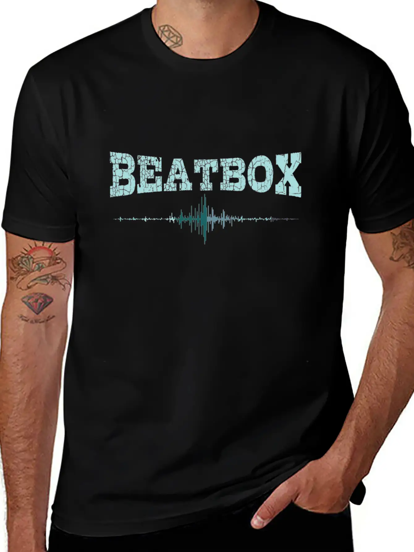 Microphone Beat Box Sound Essential Cotton Tee For Daily Outfits – Unisex Style