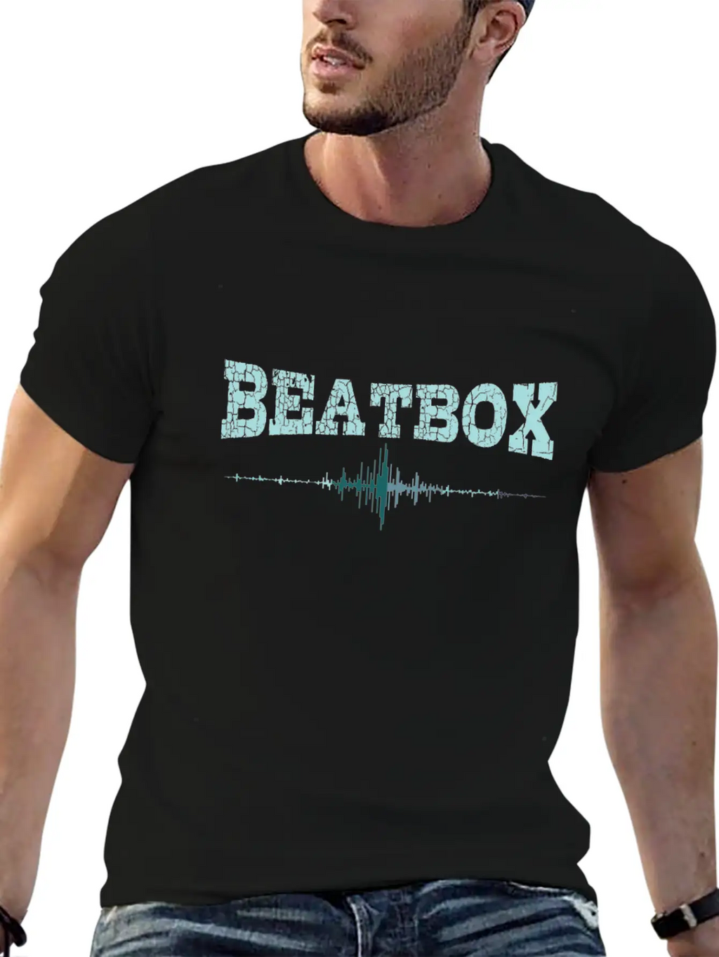 Microphone Beat Box Sound Essential Cotton Tee For Daily Outfits – Unisex Style