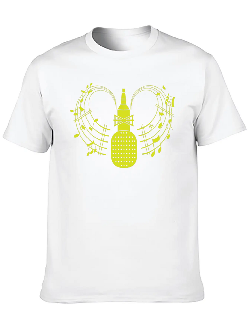 Microphone For You Unisex Short Sleeve Soft Cotton T-Shirt – Casual Everyday Wear