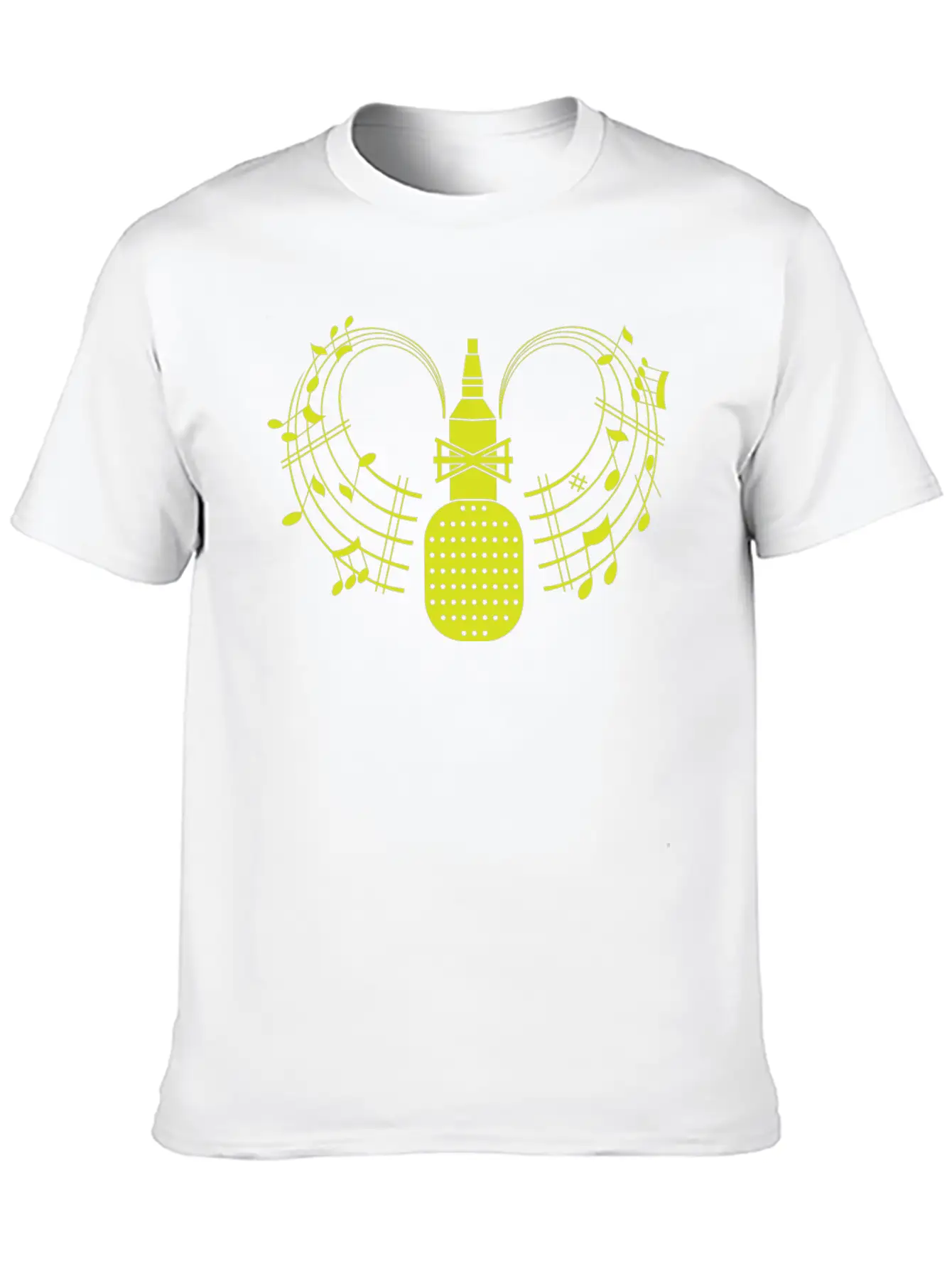Microphone For You Unisex Short Sleeve Soft Cotton T-Shirt – Casual Everyday Wear