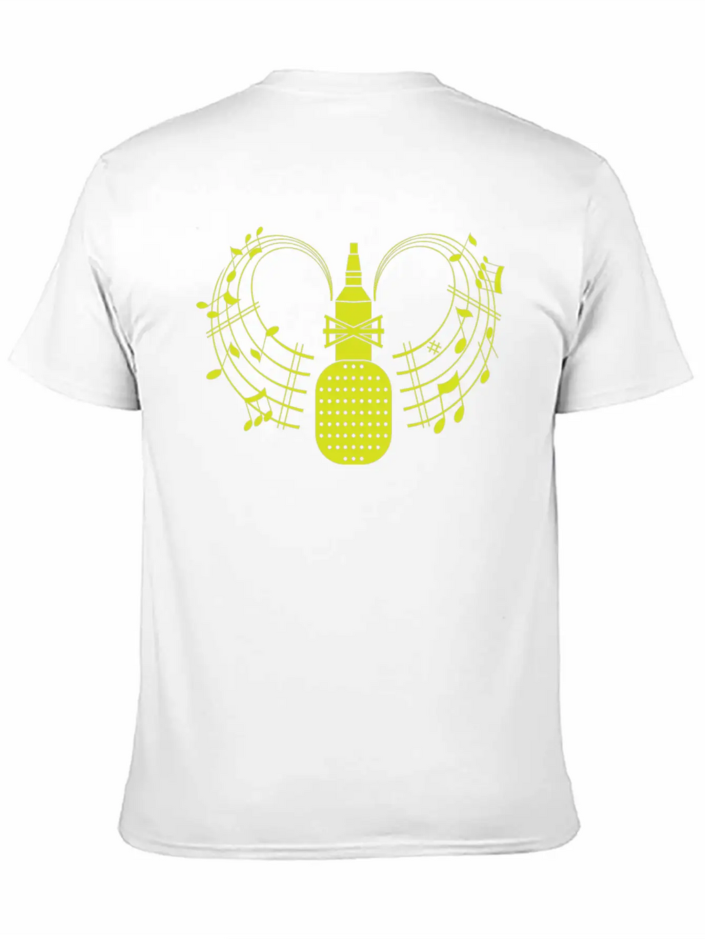 Microphone For You Unisex Short Sleeve Soft Cotton T-Shirt – Casual Everyday Wear