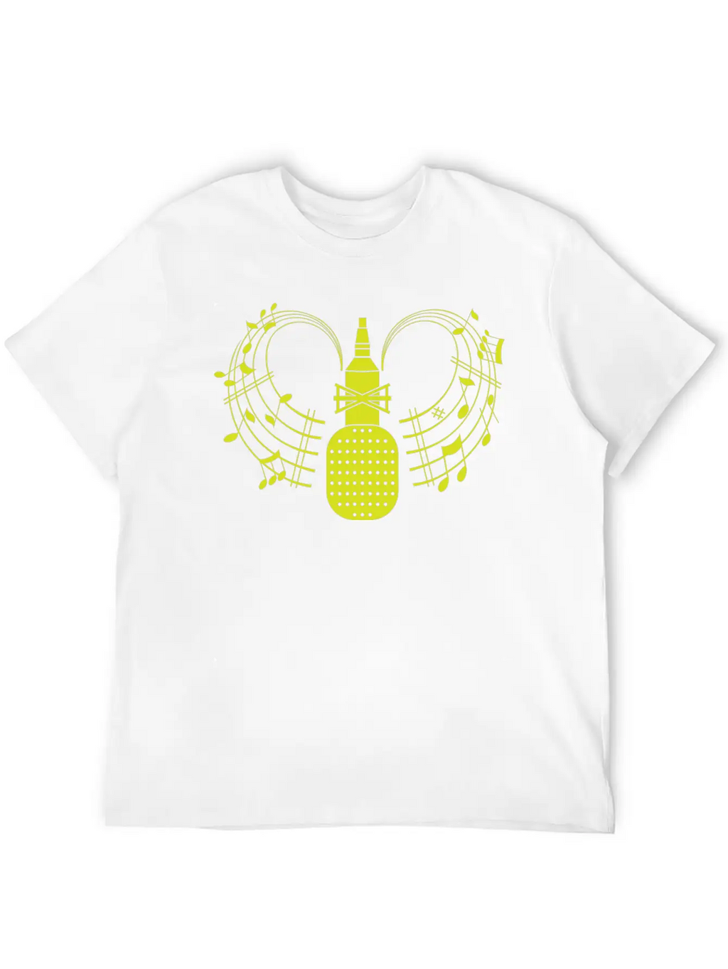 Microphone For You Unisex Short Sleeve Soft Cotton T-Shirt – Casual Everyday Wear