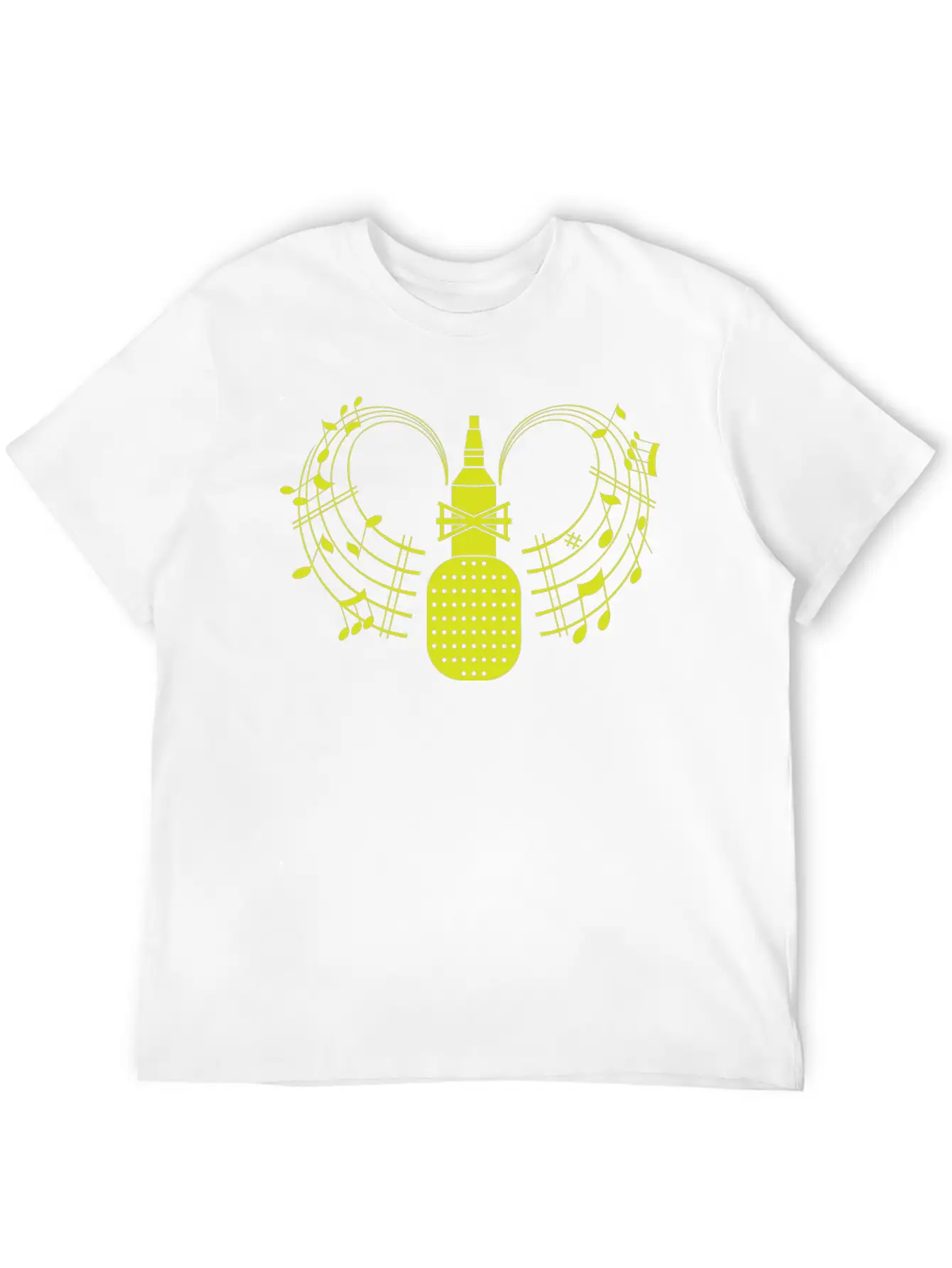 Microphone For You Unisex Short Sleeve Soft Cotton T-Shirt – Casual Everyday Wear