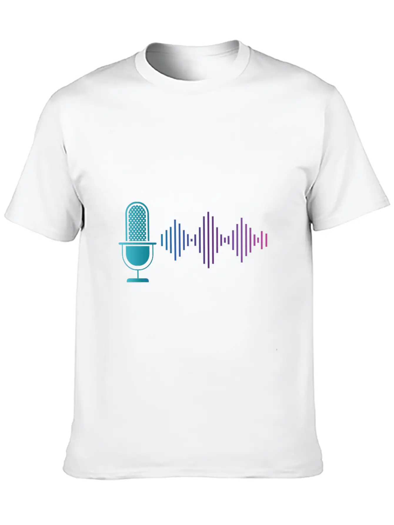 Microphone Music Singing Karaoke Sound Engeneer Unisex Casual T-Shirt – Clean Design For Daily Comfort