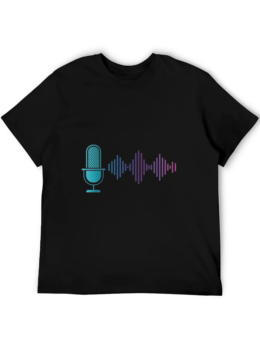 Microphone Music Singing Karaoke Sound Engeneer Unisex Casual T-Shirt – Clean Design For Daily Comfort