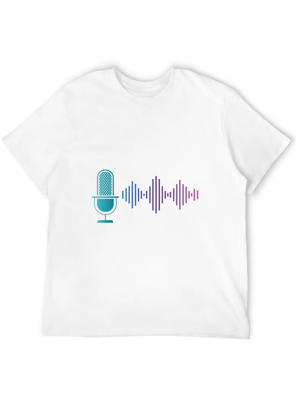 Microphone Music Singing Karaoke Sound Engeneer Unisex Casual T-Shirt – Clean Design For Daily Comfort