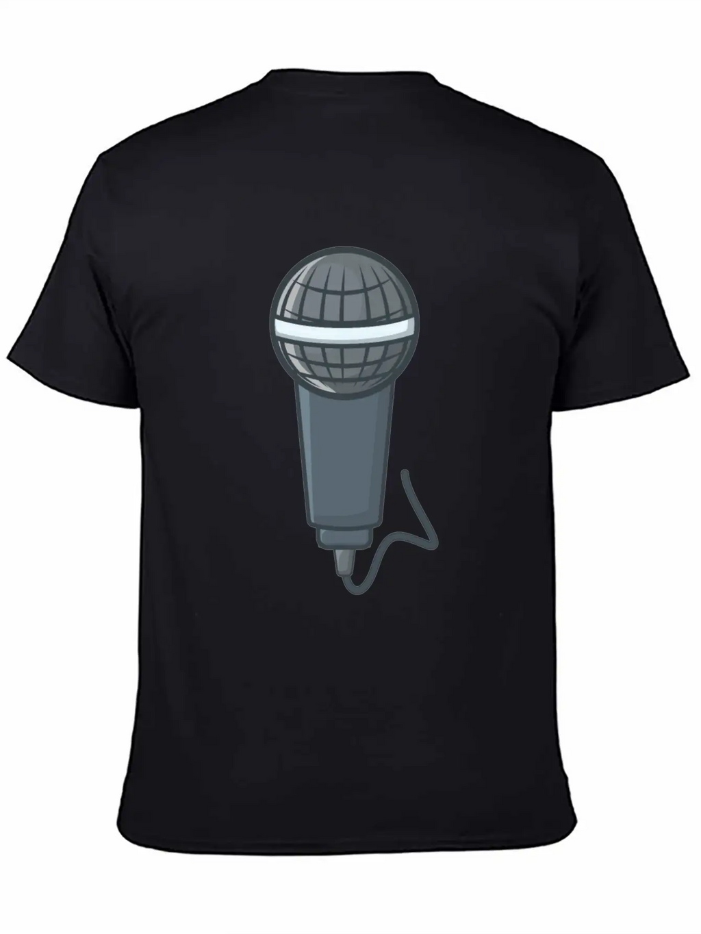 Microphone Stylish Everyday T-Shirt – Unisex Basic Cotton Tee
