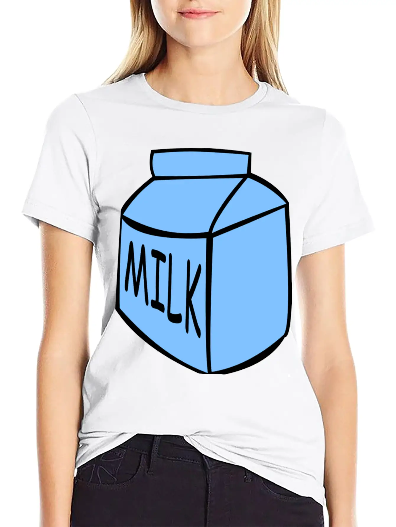 Milkk Classic Fit Graphic Tee For Daily Comfort – Unisex Cotton Shirt