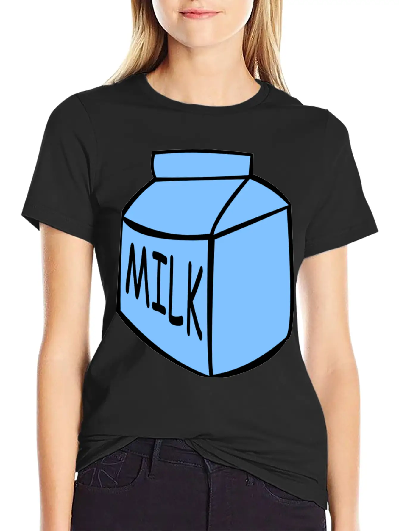 Milkk Classic Fit Graphic Tee For Daily Comfort – Unisex Cotton Shirt