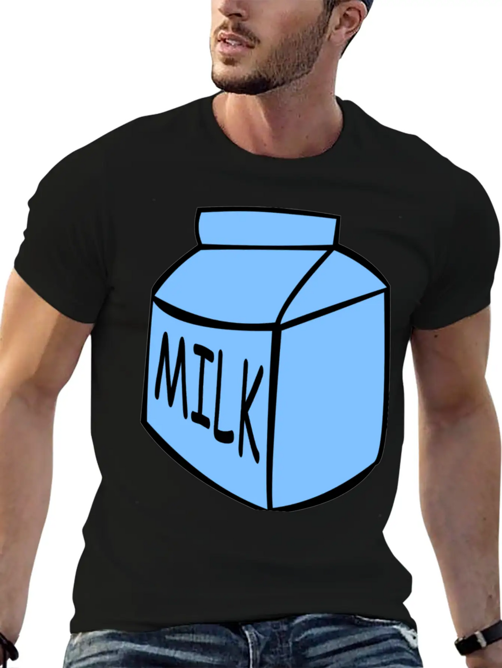 Milkk Classic Fit Graphic Tee For Daily Comfort – Unisex Cotton Shirt
