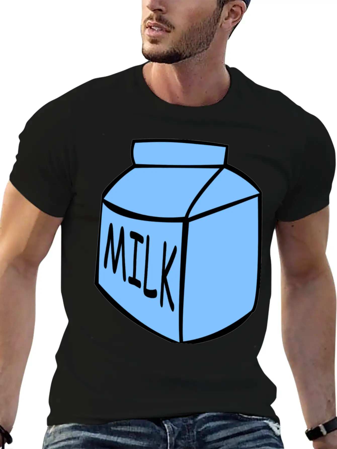 Milkk Classic Fit Graphic Tee For Daily Comfort – Unisex Cotton Shirt