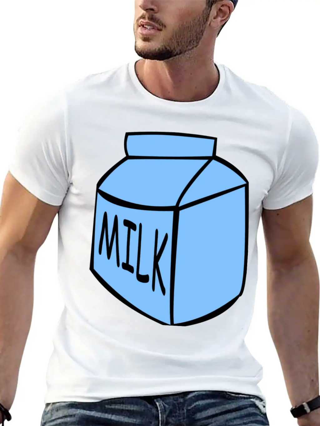 Milkk Classic Fit Graphic Tee For Daily Comfort – Unisex Cotton Shirt