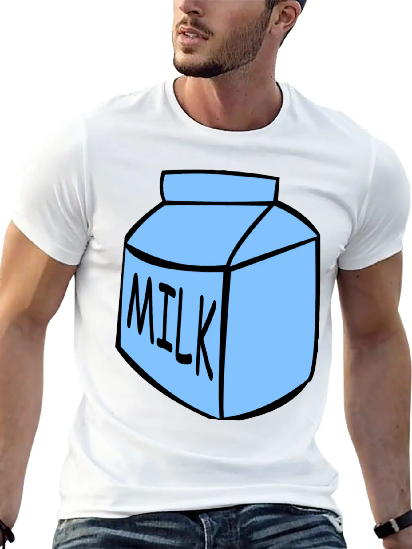 Milkk Classic Fit Graphic Tee For Daily Comfort – Unisex Cotton Shirt