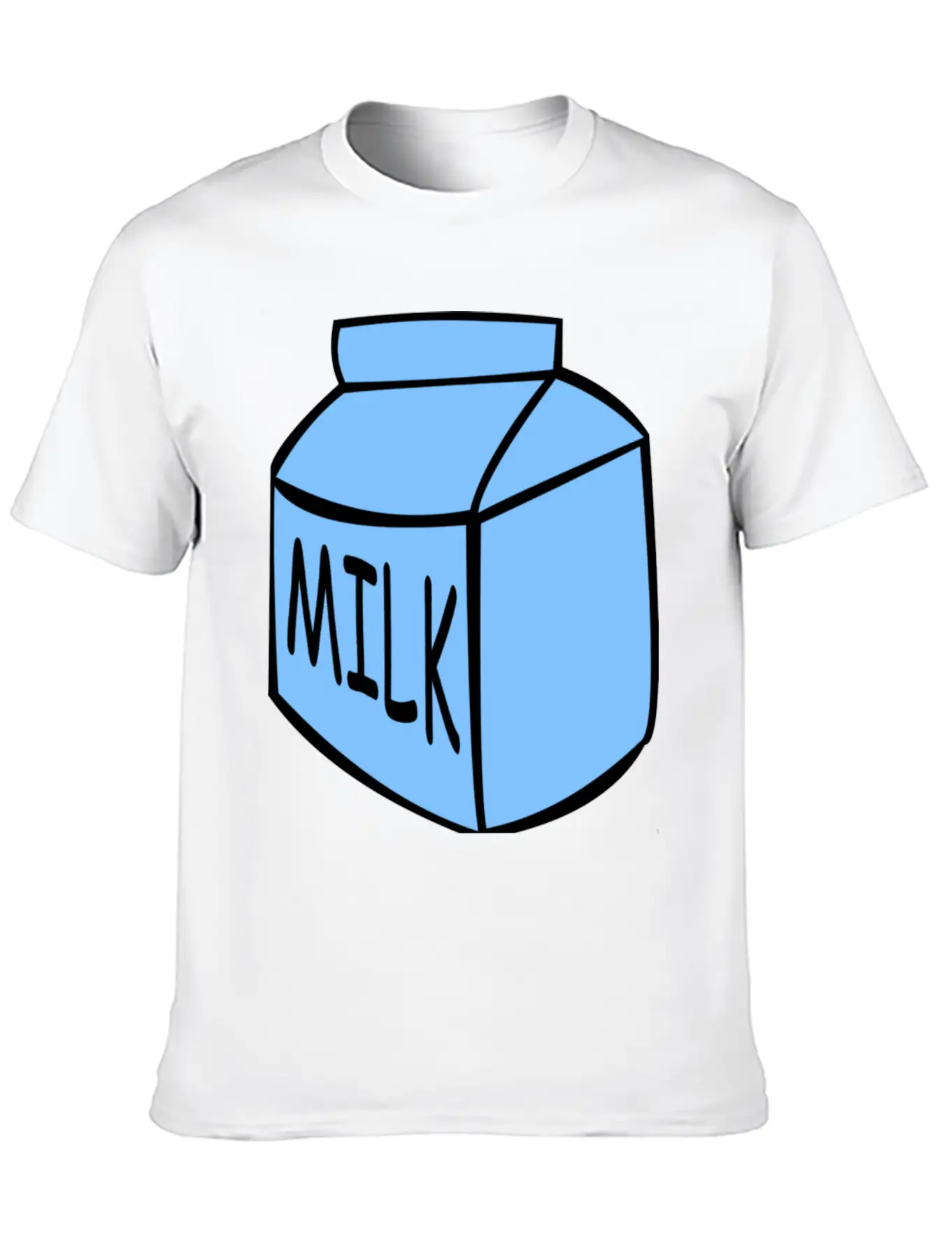 Milkk Classic Fit Graphic Tee For Daily Comfort – Unisex Cotton Shirt