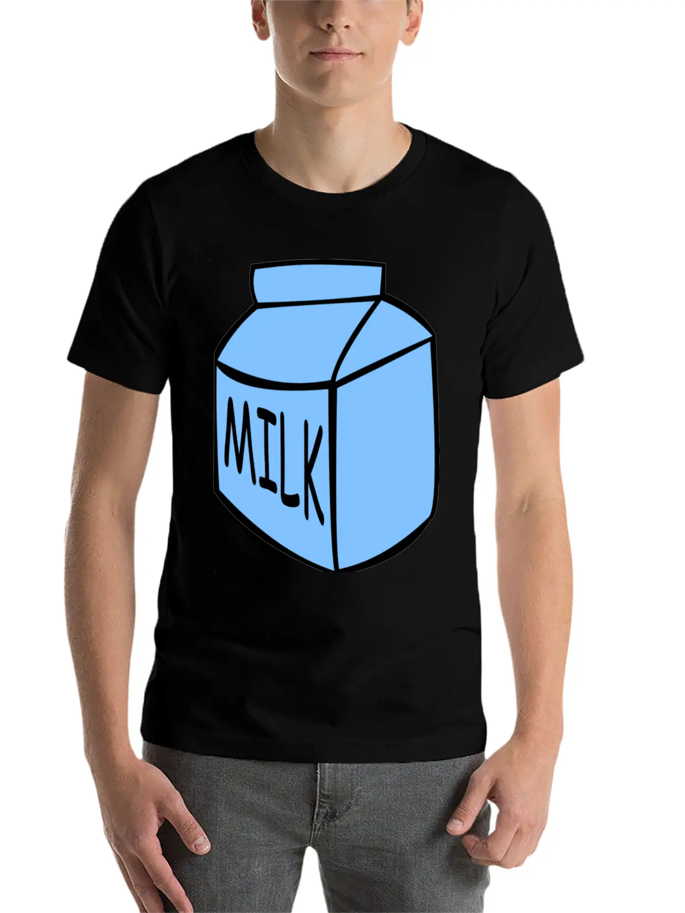 Milkk Classic Fit Graphic Tee For Daily Comfort – Unisex Cotton Shirt