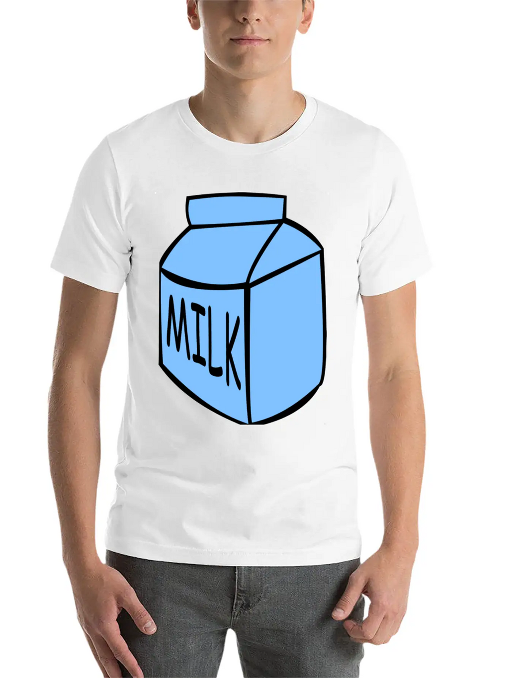 Milkk Classic Fit Graphic Tee For Daily Comfort – Unisex Cotton Shirt