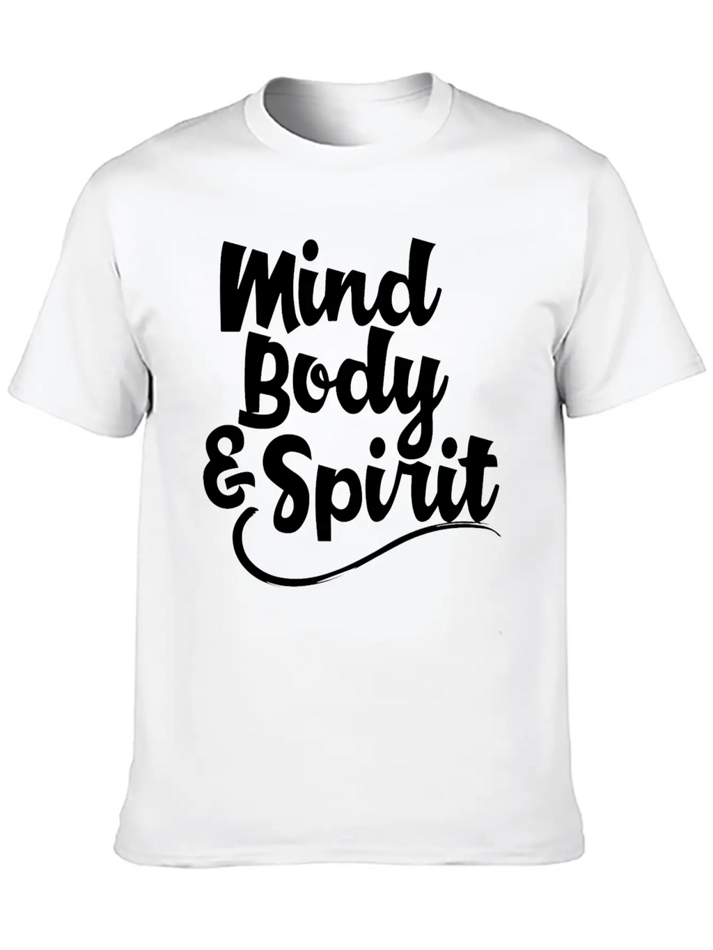 Mind Body Spirit 2 Casual Graphic T-Shirt – Simple And Comfortable Daily Wear