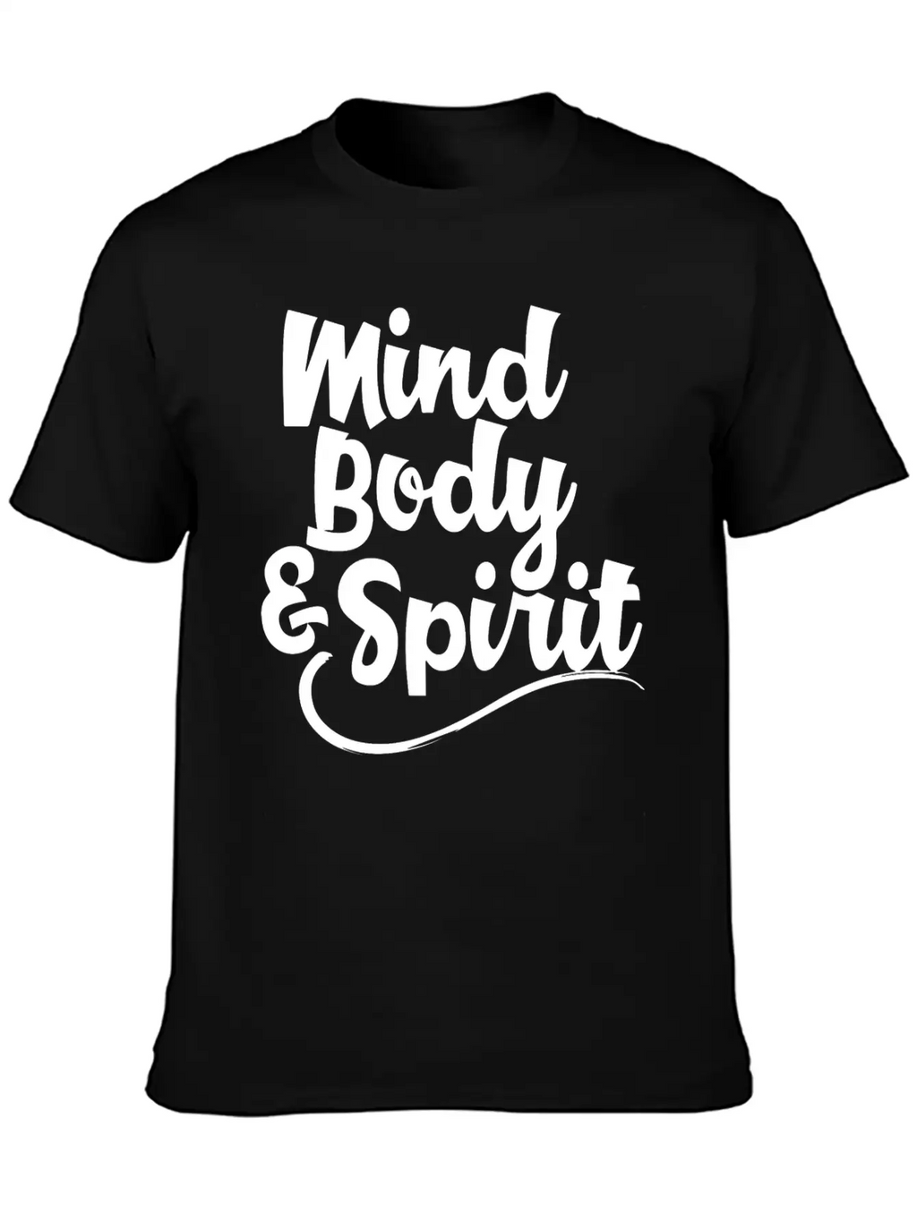 Mind Body Spirit 2 Casual Graphic T-Shirt – Simple And Comfortable Daily Wear
