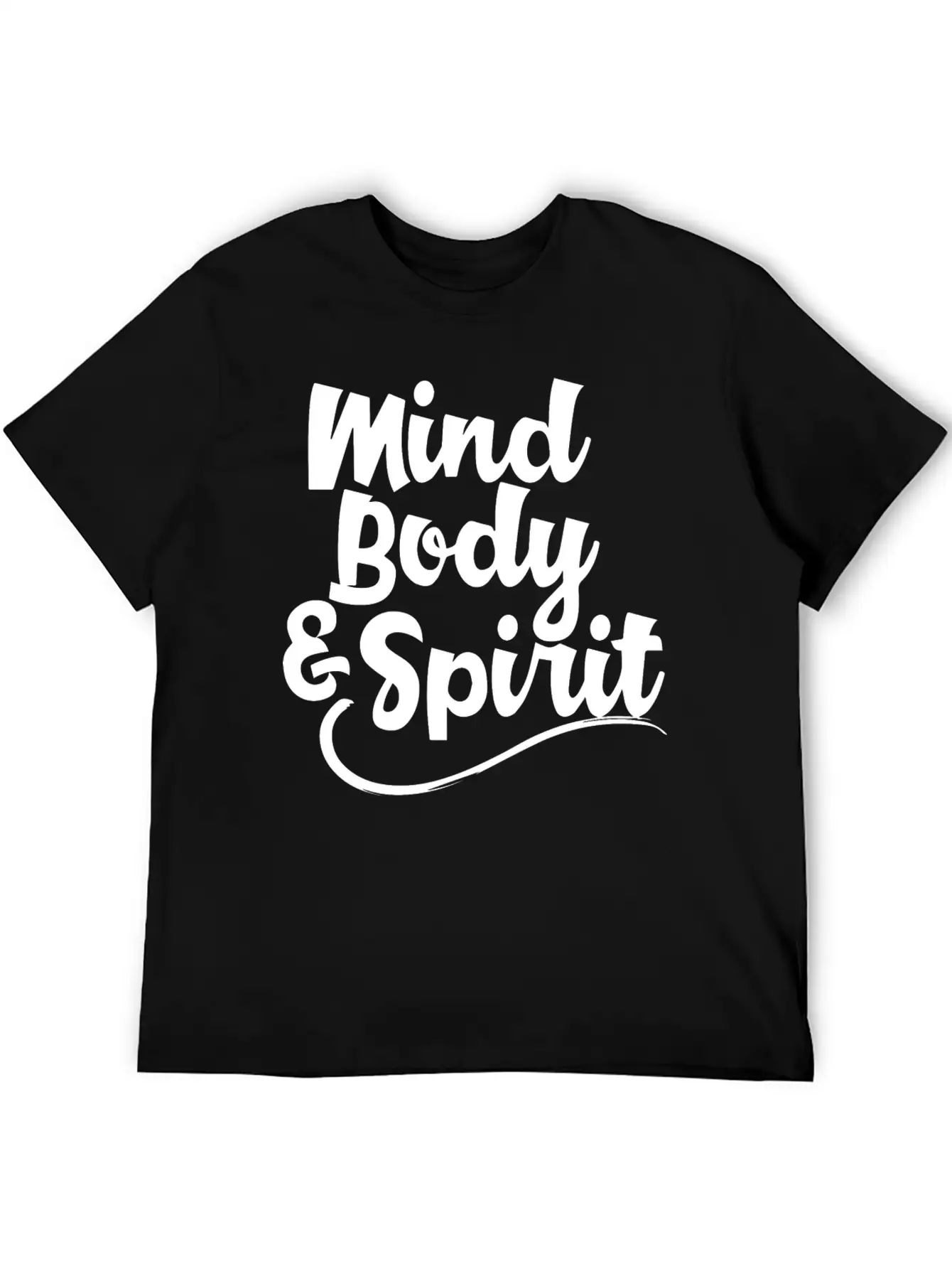 Mind Body Spirit 2 Casual Graphic T-Shirt – Simple And Comfortable Daily Wear