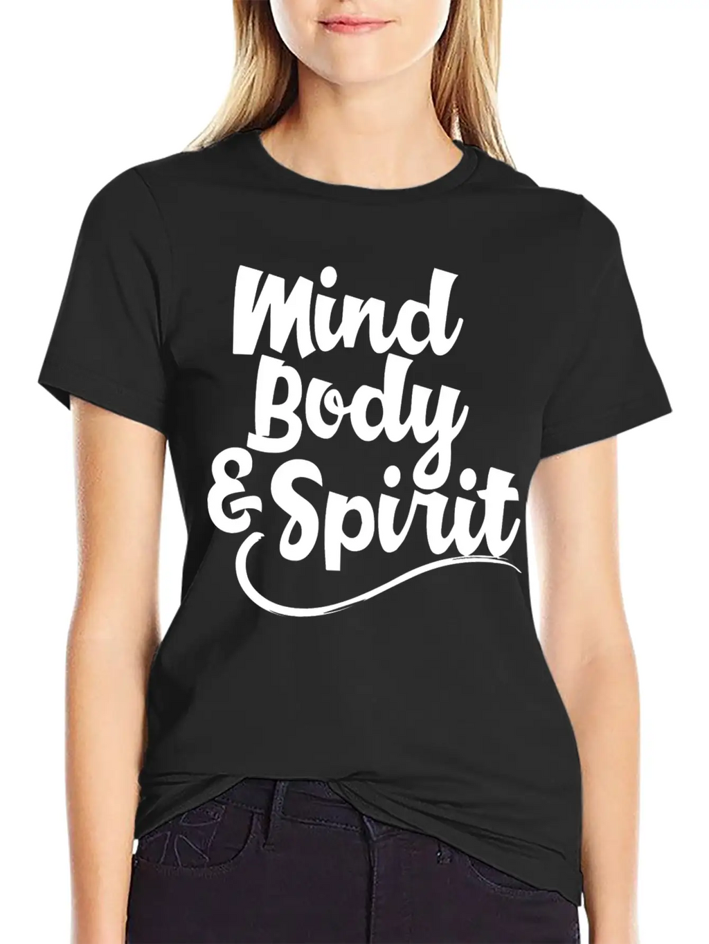 Mind Body Spirit 2 Casual Graphic T-Shirt – Simple And Comfortable Daily Wear