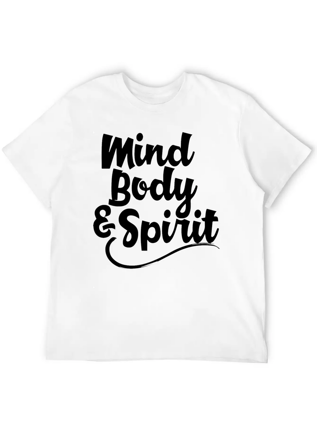 Mind Body Spirit 2 Casual Graphic T-Shirt – Simple And Comfortable Daily Wear