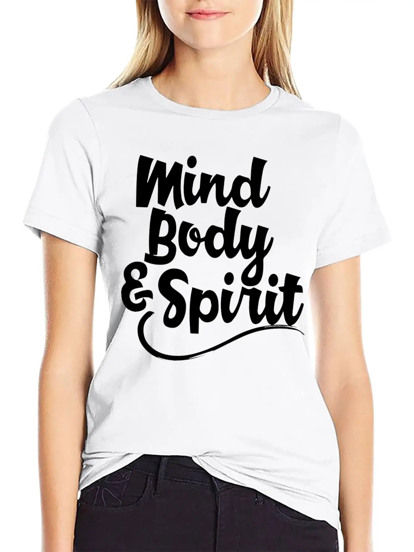 Mind Body Spirit 2 Casual Graphic T-Shirt – Simple And Comfortable Daily Wear