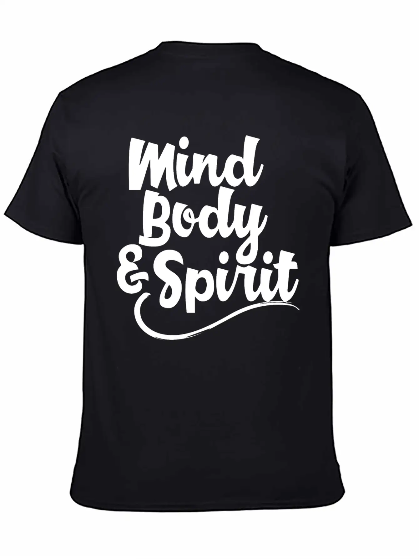 Mind Body Spirit 2 Casual Graphic T-Shirt – Simple And Comfortable Daily Wear
