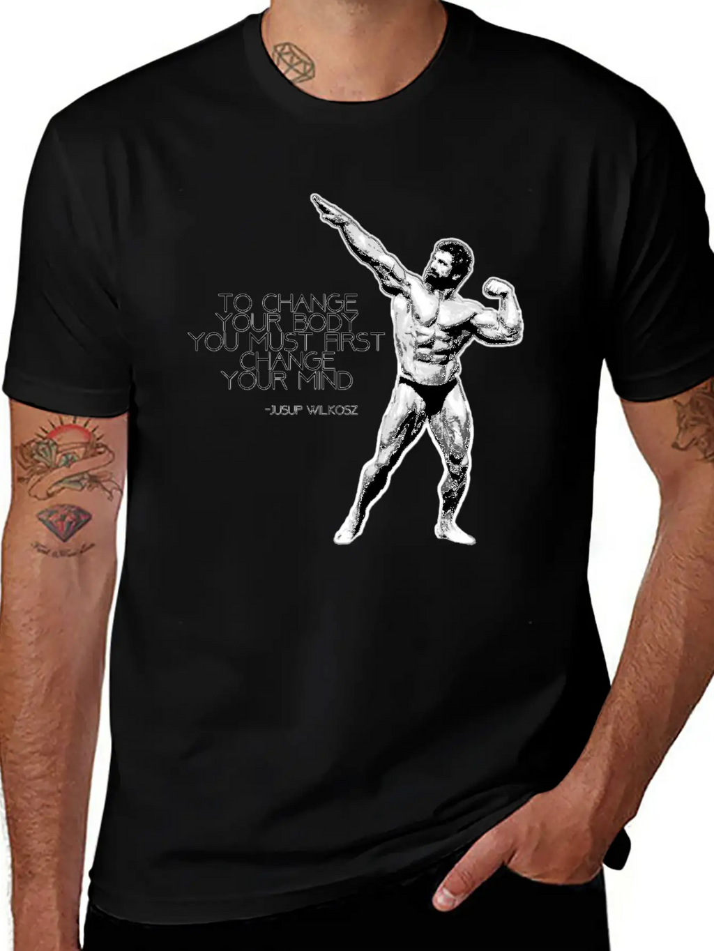Mind Muscle Connection Classic Fit Graphic Tee For Daily Comfort – Unisex Cotton Shirt
