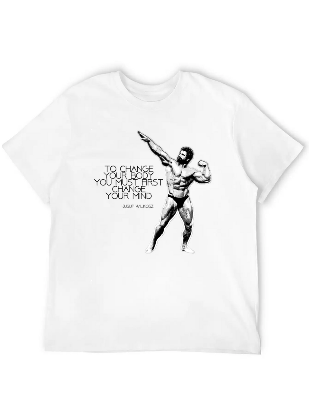 Mind Muscle Connection Classic Fit Graphic Tee For Daily Comfort – Unisex Cotton Shirt