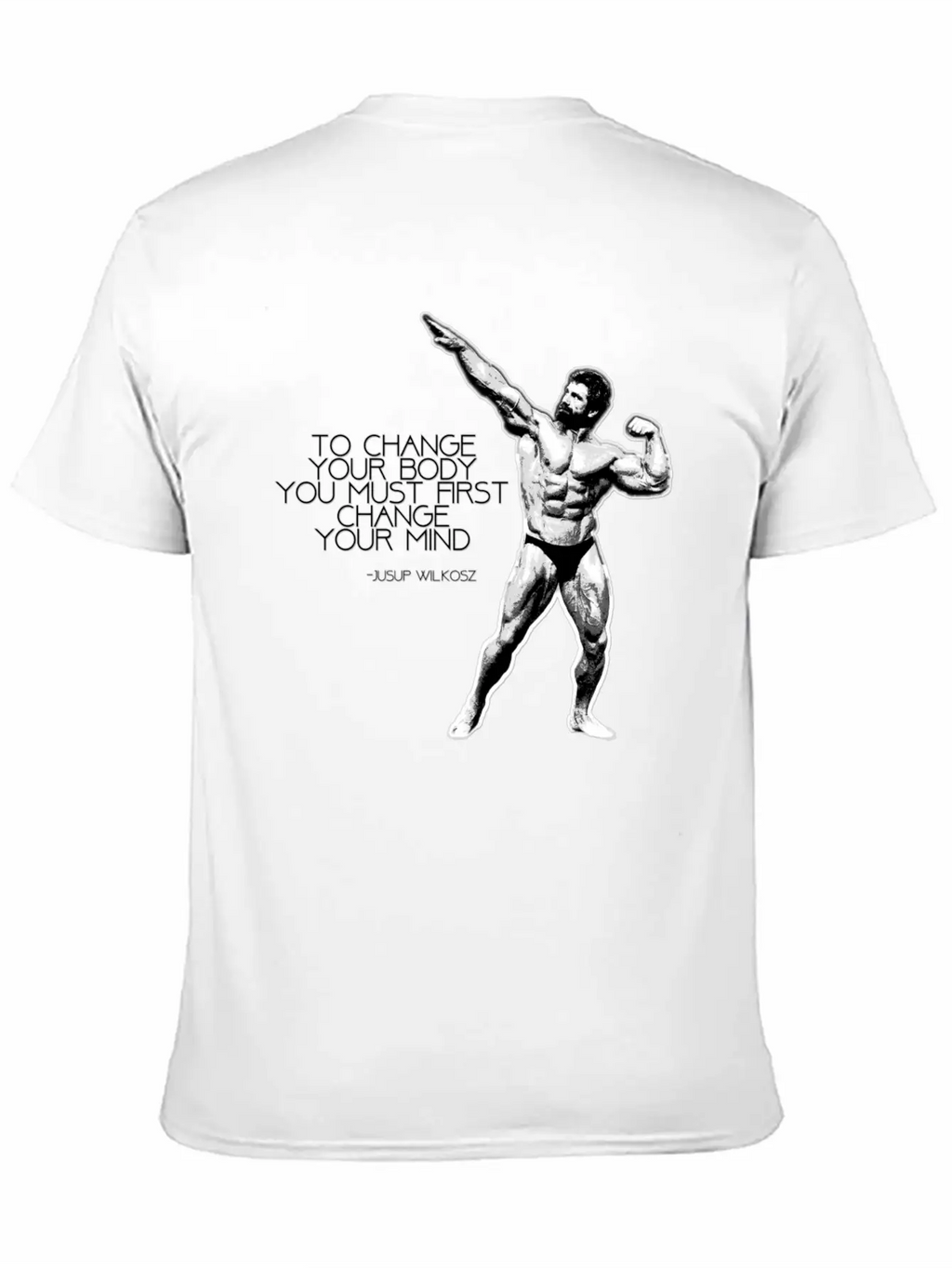 Mind Muscle Connection Classic Fit Graphic Tee For Daily Comfort – Unisex Cotton Shirt