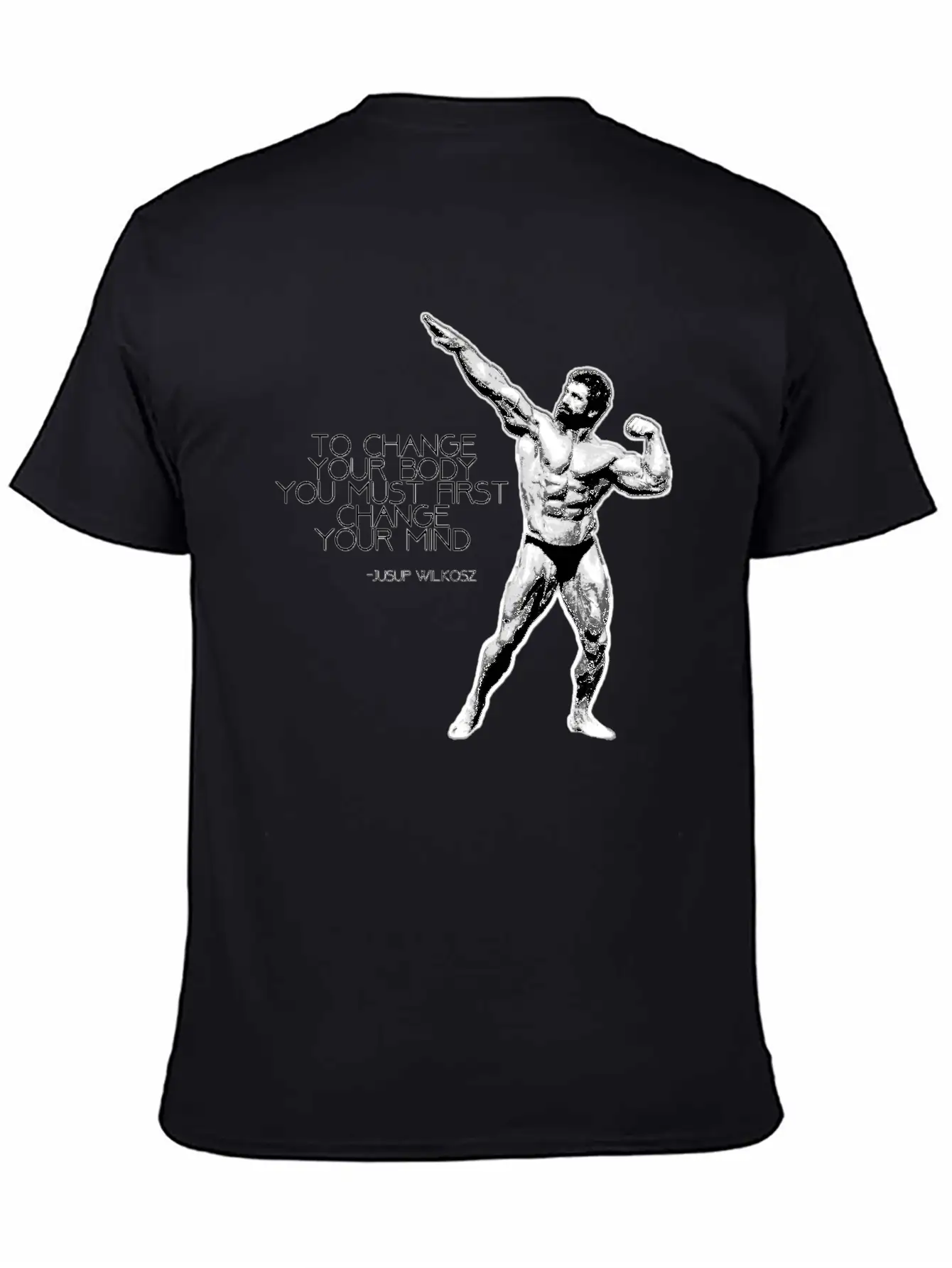 Mind Muscle Connection Classic Fit Graphic Tee For Daily Comfort – Unisex Cotton Shirt