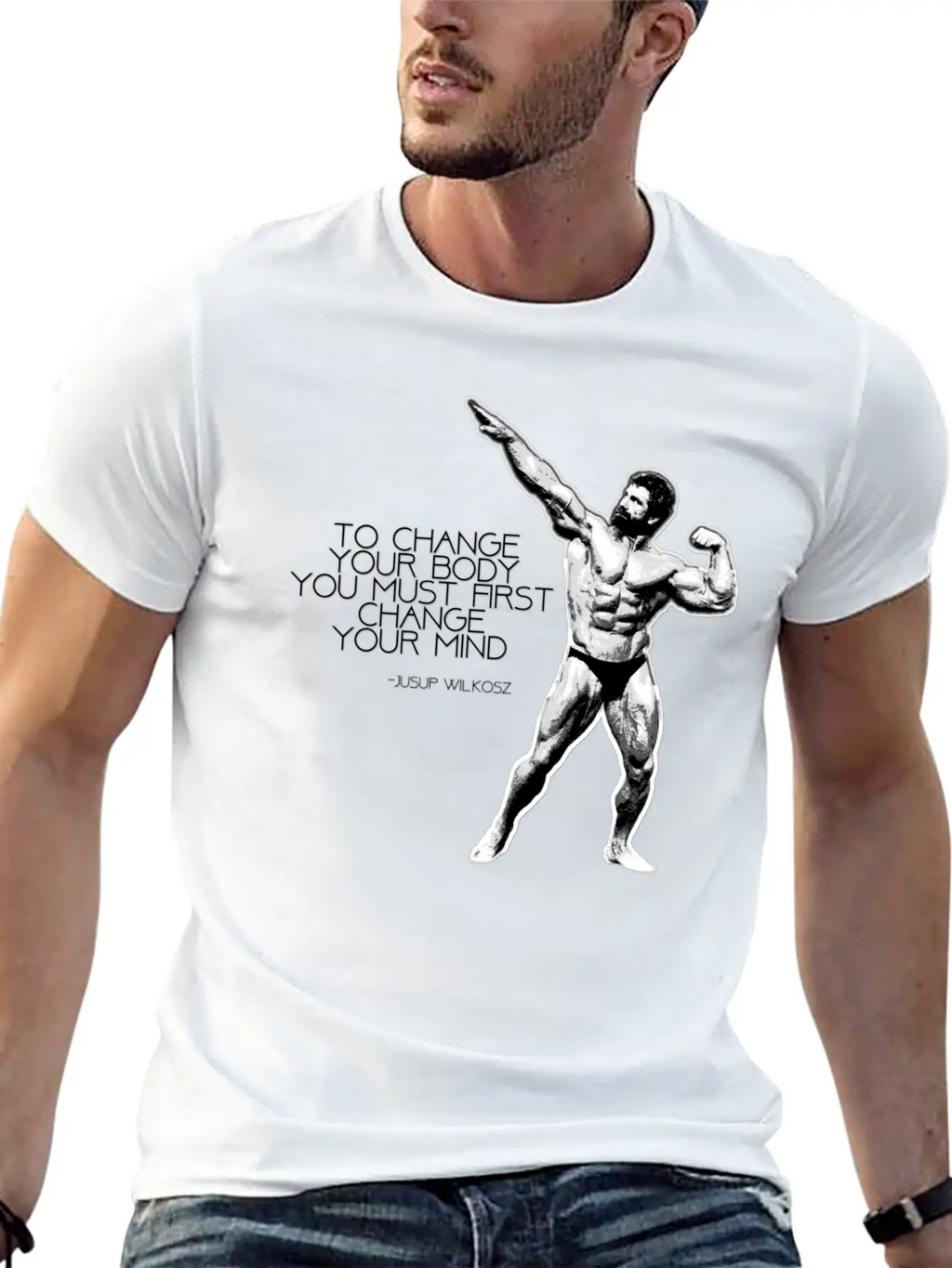 Mind Muscle Connection Classic Fit Graphic Tee For Daily Comfort – Unisex Cotton Shirt