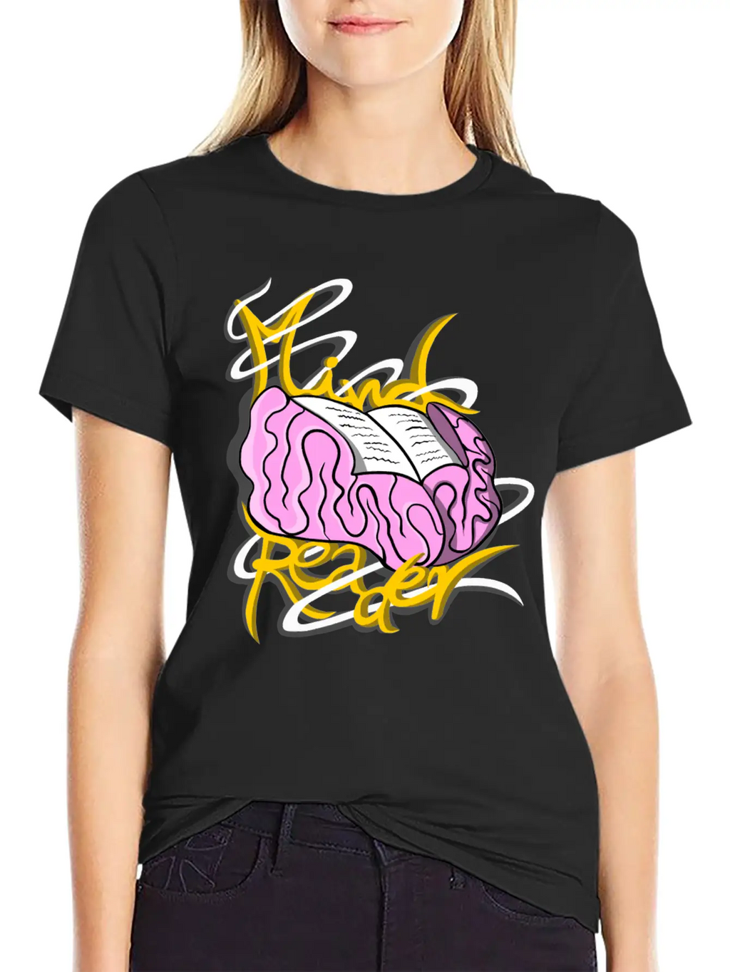 Mind Reader Guy Unisex Casual T-Shirt – Clean Design For Daily Comfort