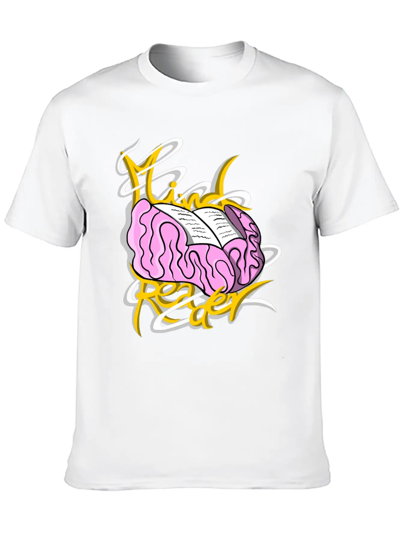 Mind Reader Guy Unisex Casual T-Shirt – Clean Design For Daily Comfort