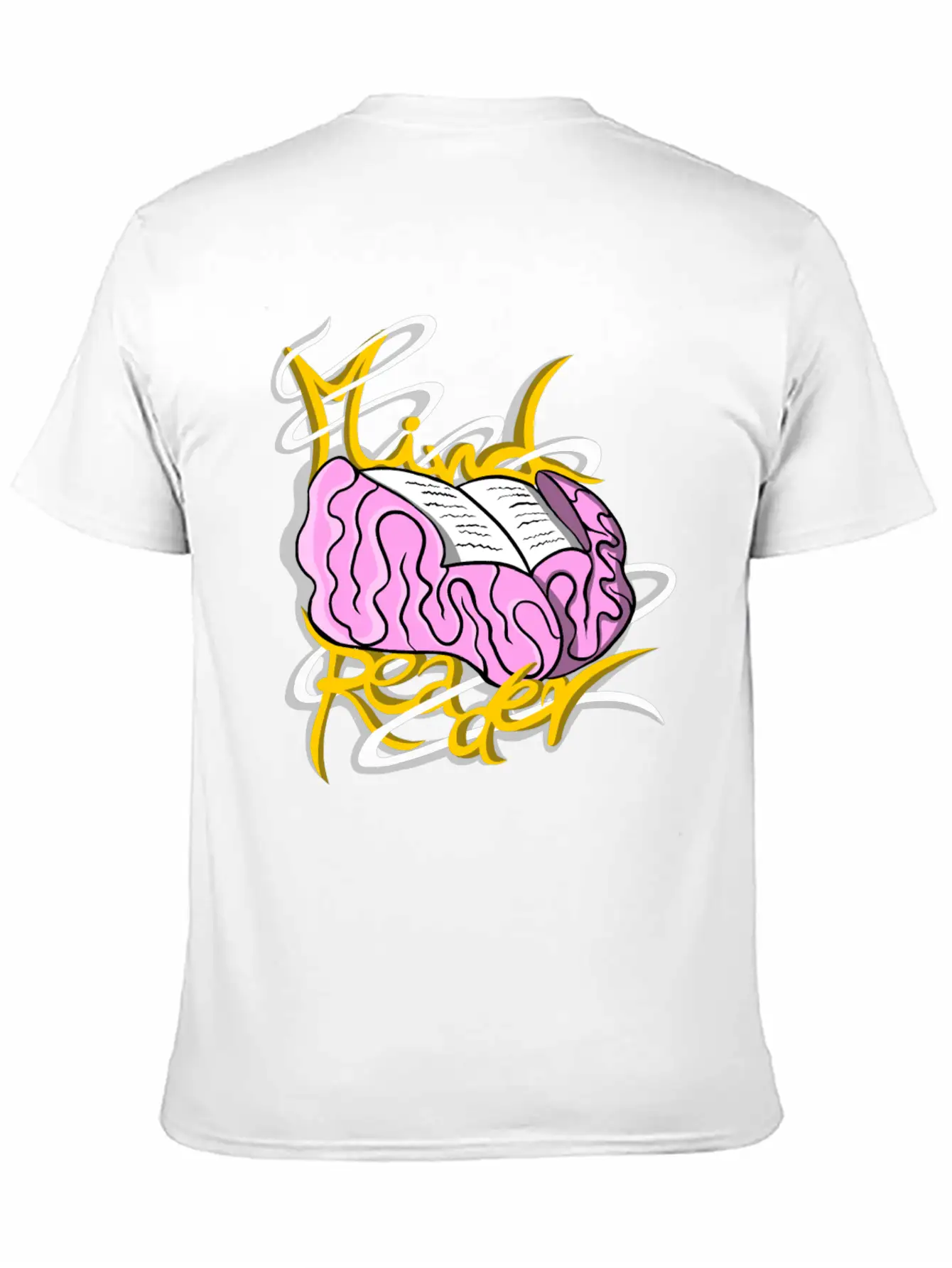 Mind Reader Guy Unisex Casual T-Shirt – Clean Design For Daily Comfort