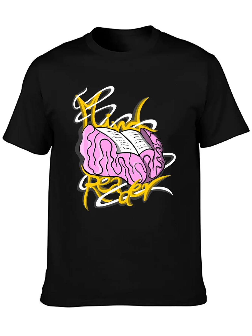 Mind Reader Guy Unisex Casual T-Shirt – Clean Design For Daily Comfort